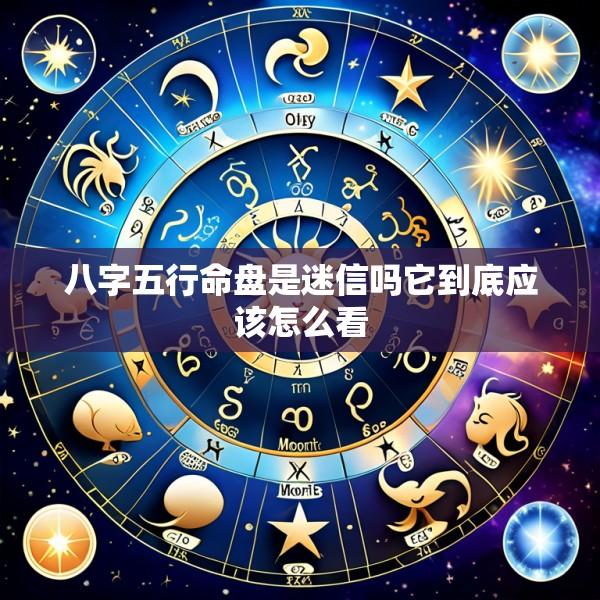 八字五行命盘是迷信吗它到底应该怎么看