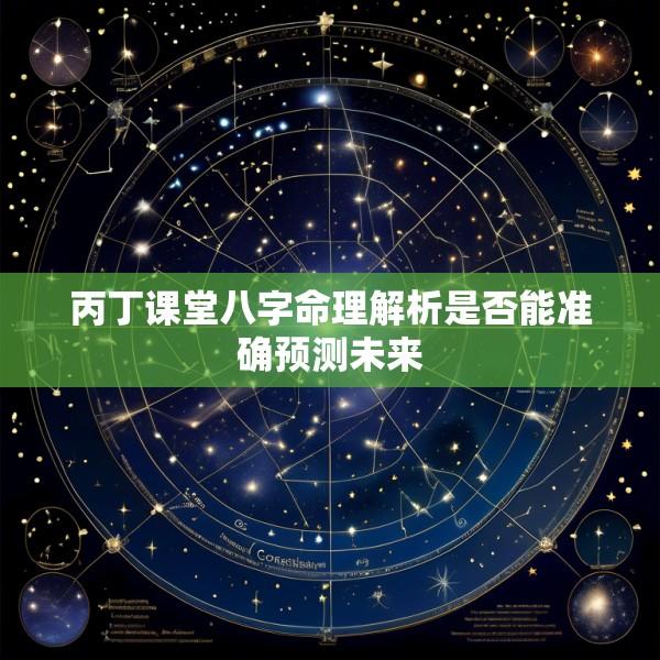 丙丁课堂八字命理解析是否能准确预测未来