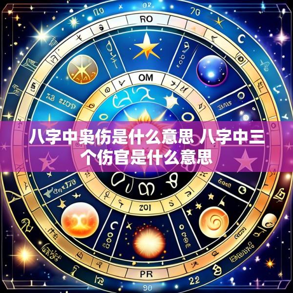 八字中枭伤是什么意思 八字中三个伤官是什么意思