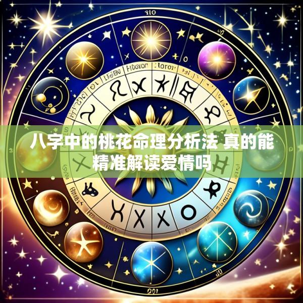 八字中的桃花命理分析法 真的能精准解读爱情吗