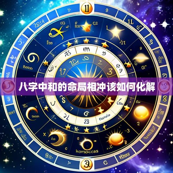 八字中和的命局相冲该如何化解