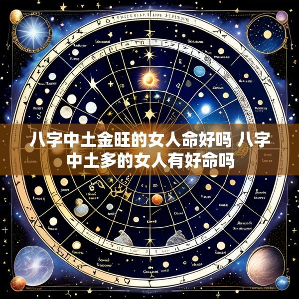 八字中土金旺的女人命好吗 八字中土多的女人有好命吗