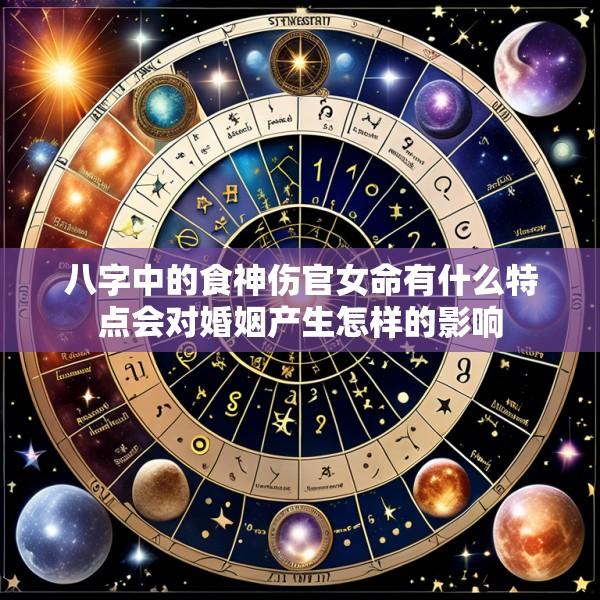 八字中的食神伤官女命有什么特点会对婚姻产生怎样的影响