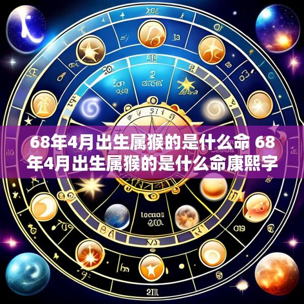 68年4月出生属猴的是什么命 68年4月出生属猴的是什么命康熙字典清五行