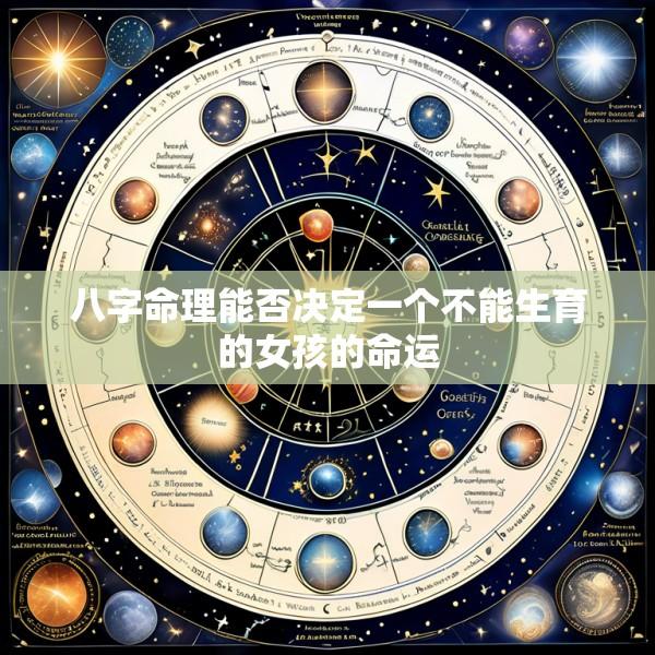 八字命理能否决定一个不能生育的女孩的命运