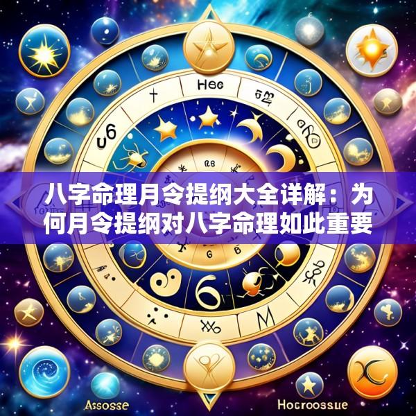 八字命理月令提纲大全详解：为何月令提纲对八字命理如此重要