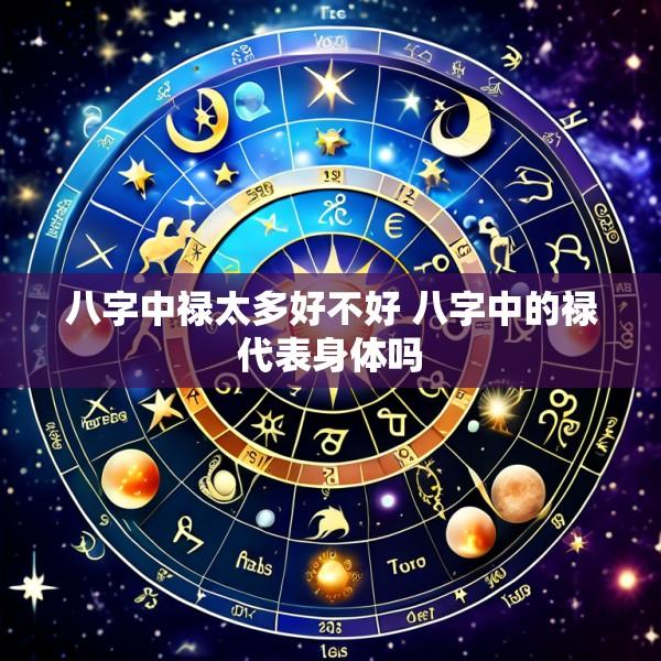八字中禄太多好不好 八字中的禄代表身体吗
