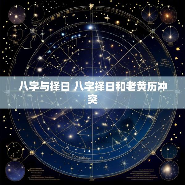 八字与择日 八字择日和老黄历冲突