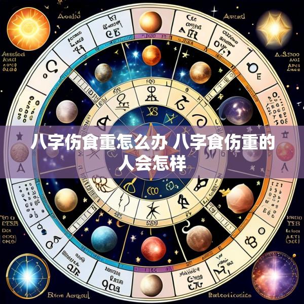 八字伤食重怎么办 八字食伤重的人会怎样