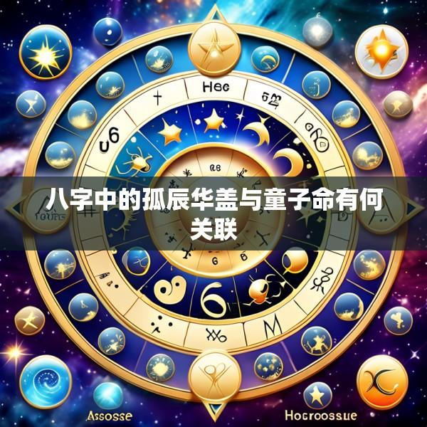 八字中的孤辰华盖与童子命有何关联