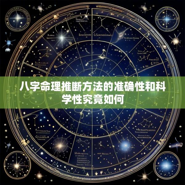 八字命理推断方法的准确性和科学性究竟如何