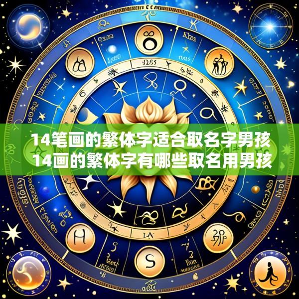 14笔画的繁体字适合取名字男孩 14画的繁体字有哪些取名用男孩