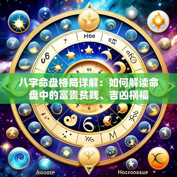 八字命盘格局详解：如何解读命盘中的富贵贫贱、吉凶祸福
