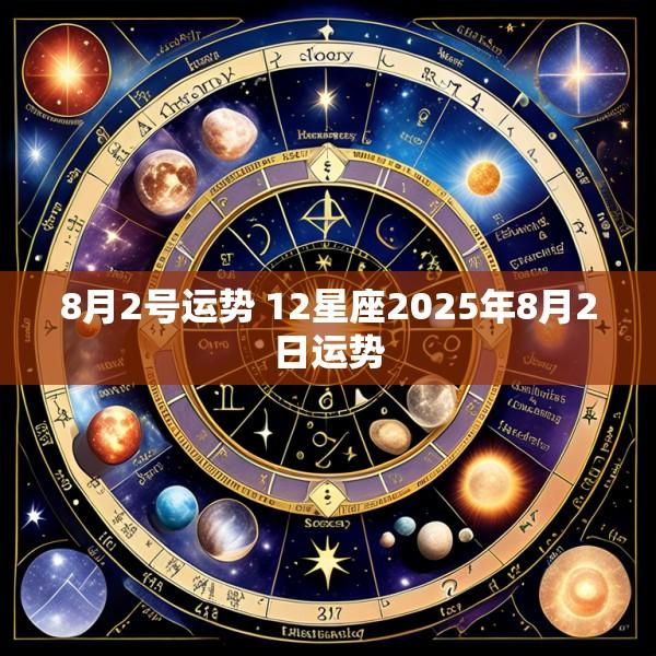 8月2号运势 12星座2025年8月2日运势
