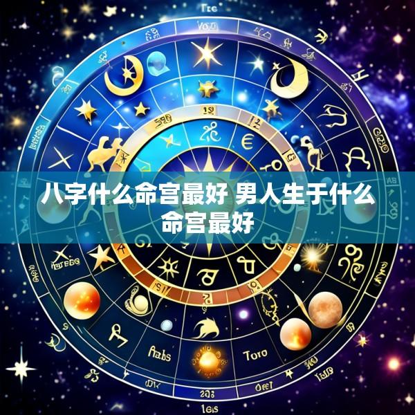 八字什么命宫最好 男人生于什么命宫最好