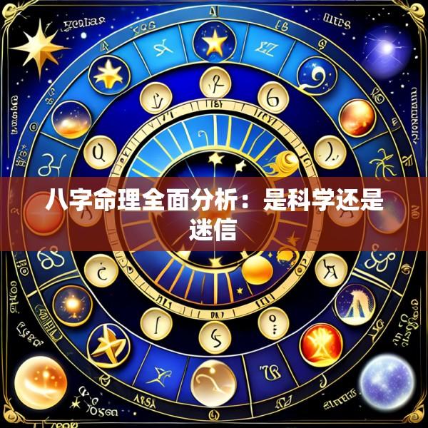 八字命理全面分析：是科学还是迷信