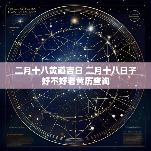 二月十八黄道吉日 二月十八日子好不好老黄历查询