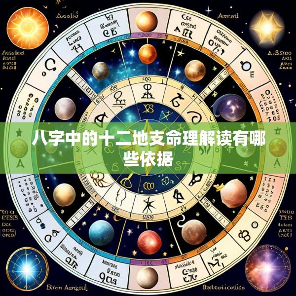 八字中的十二地支命理解读有哪些依据