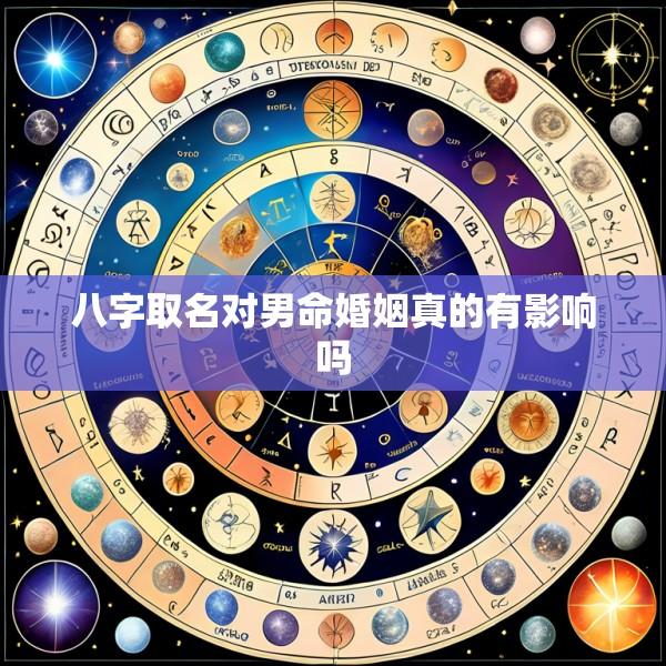 八字取名对男命婚姻真的有影响吗