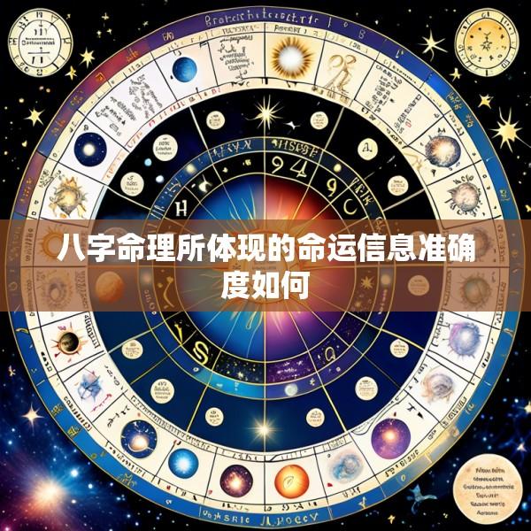 八字命理所体现的命运信息准确度如何