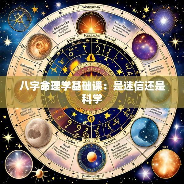 八字命理学基础课：是迷信还是科学