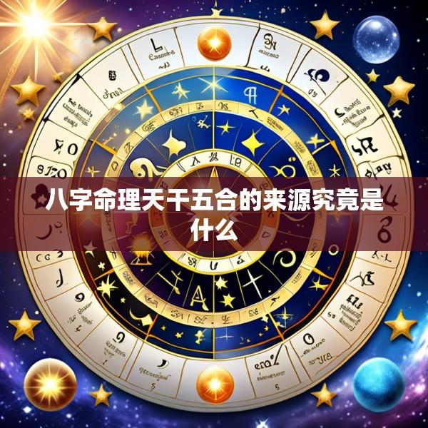 八字命理天干五合的来源究竟是什么