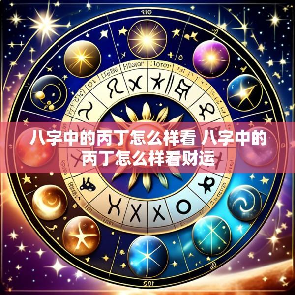 八字中的丙丁怎么样看 八字中的丙丁怎么样看财运
