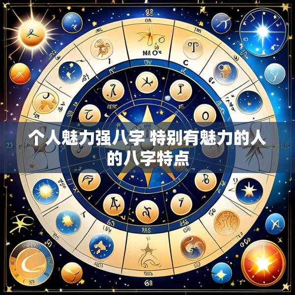 个人魅力强八字 特别有魅力的人的八字特点