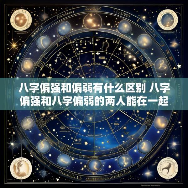 八字偏强和偏弱有什么区别 八字偏强和八字偏弱的两人能在一起吗