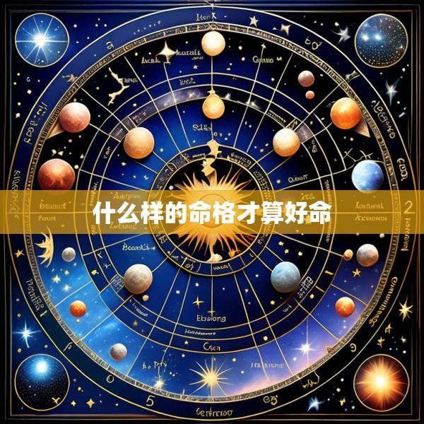 什么样的命格才算好命