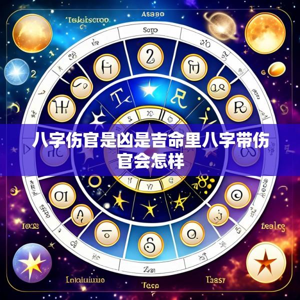 八字伤官是凶是吉命里八字带伤官会怎样