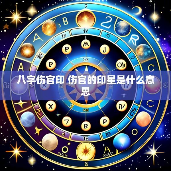 八字伤官印 伤官的印星是什么意思
