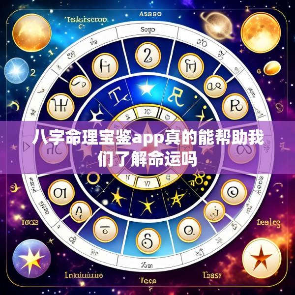 八字命理宝鉴app真的能帮助我们了解命运吗
