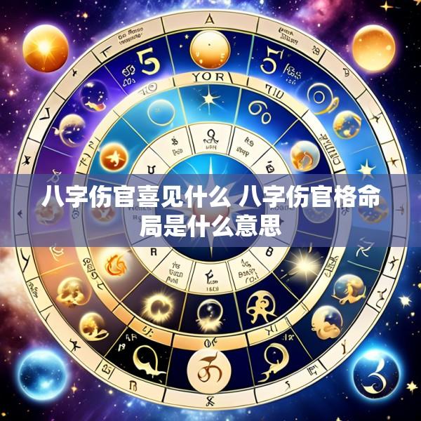 八字伤官喜见什么 八字伤官格命局是什么意思