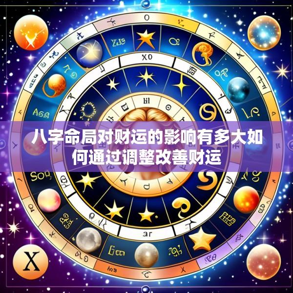 八字命局对财运的影响有多大如何通过调整改善财运