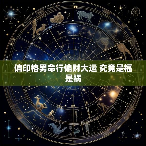 偏印格男命行偏财大运 究竟是福是祸