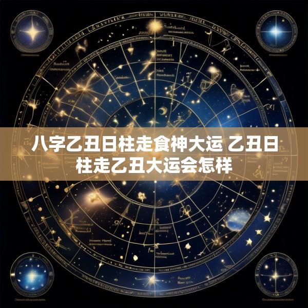 八字乙丑日柱走食神大运 乙丑日柱走乙丑大运会怎样