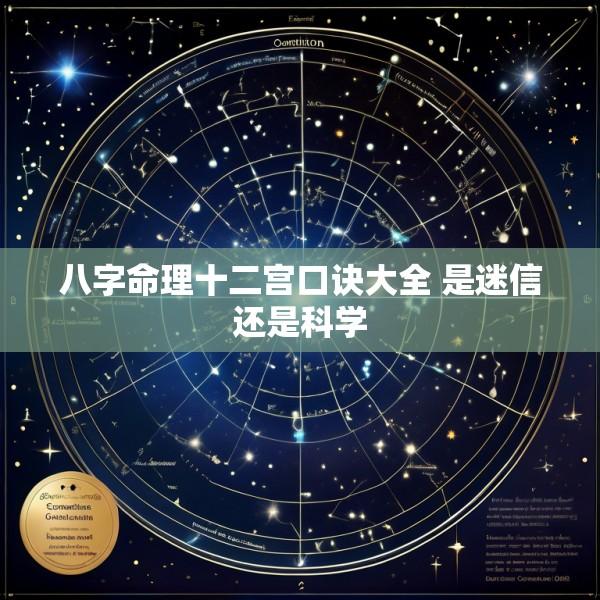 八字命理十二宫口诀大全 是迷信还是科学