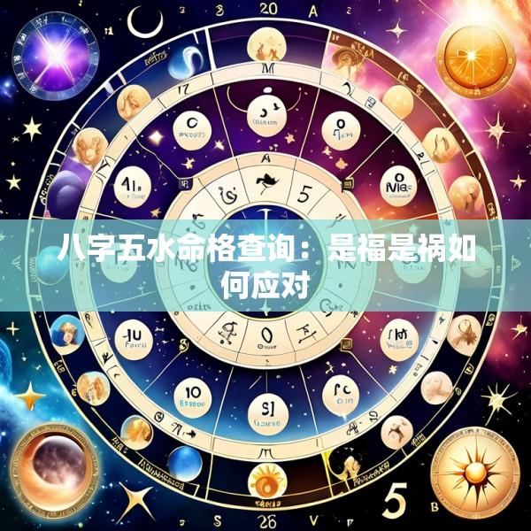 八字五水命格查询：是福是祸如何应对