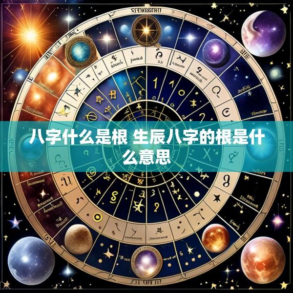 八字什么是根 生辰八字的根是什么意思