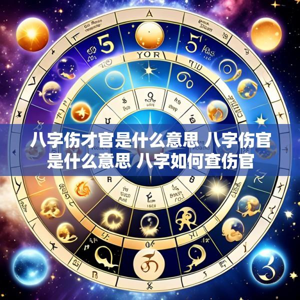 八字伤才官是什么意思 八字伤官是什么意思 八字如何查伤官