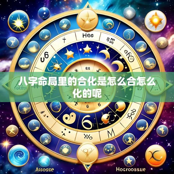 八字命局里的合化是怎么合怎么化的呢
