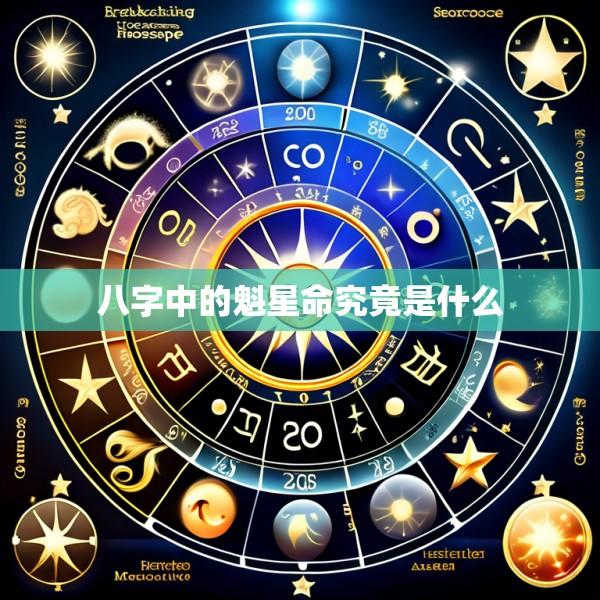 八字中的魁星命究竟是什么