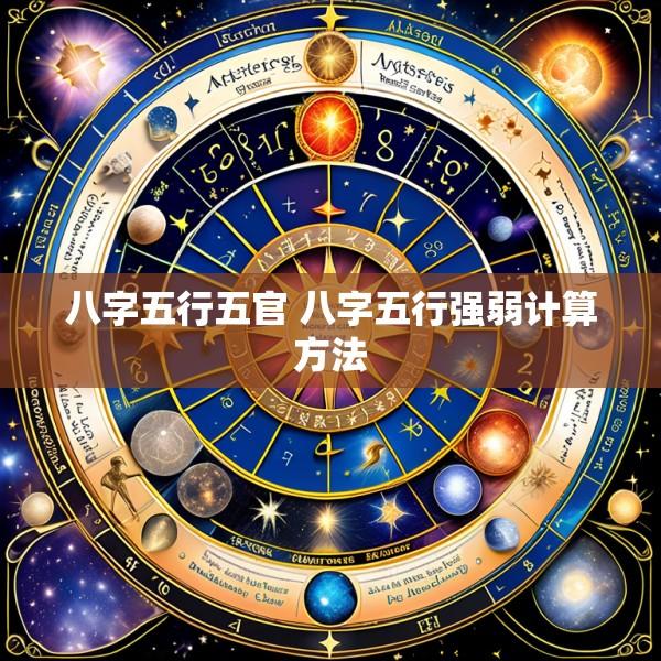 八字五行五官 八字五行强弱计算方法