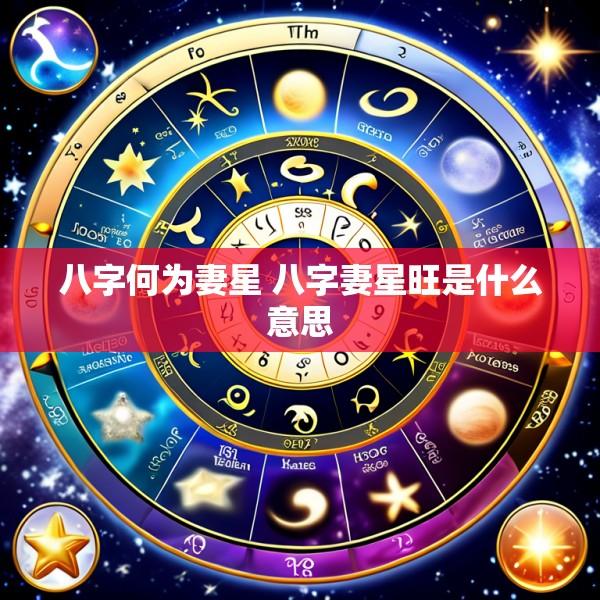 八字何为妻星 八字妻星旺是什么意思