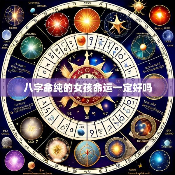 八字命纯的女孩命运一定好吗