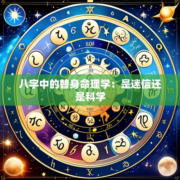 八字中的替身命理学：是迷信还是科学