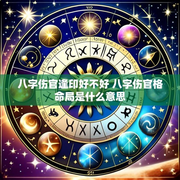 八字伤官逢印好不好 八字伤官格命局是什么意思
