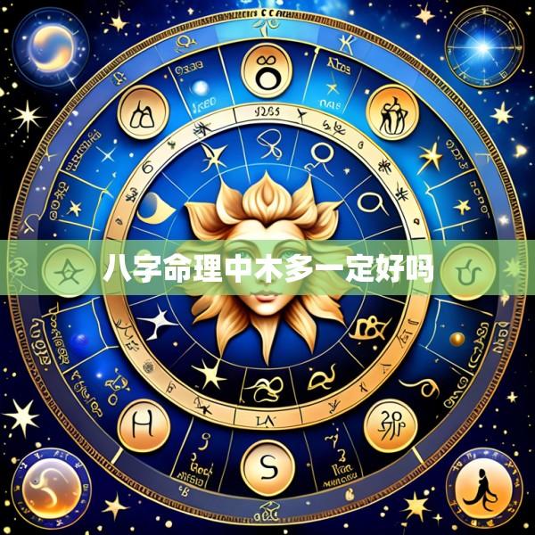八字命理中木多一定好吗