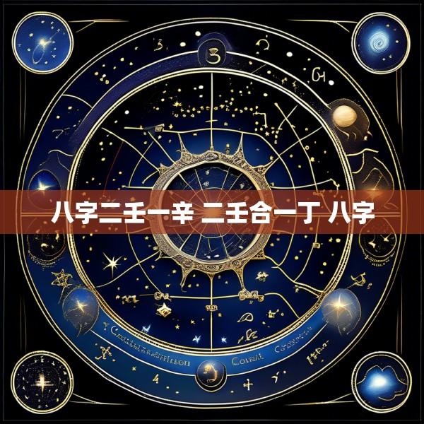 八字二壬一辛 二壬合一丁 八字